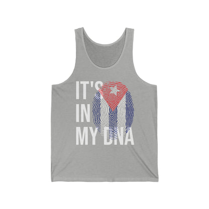 Cuba Its In My DNA Cuban Flag Shirt Man Cuban Tank Tops For Men Women