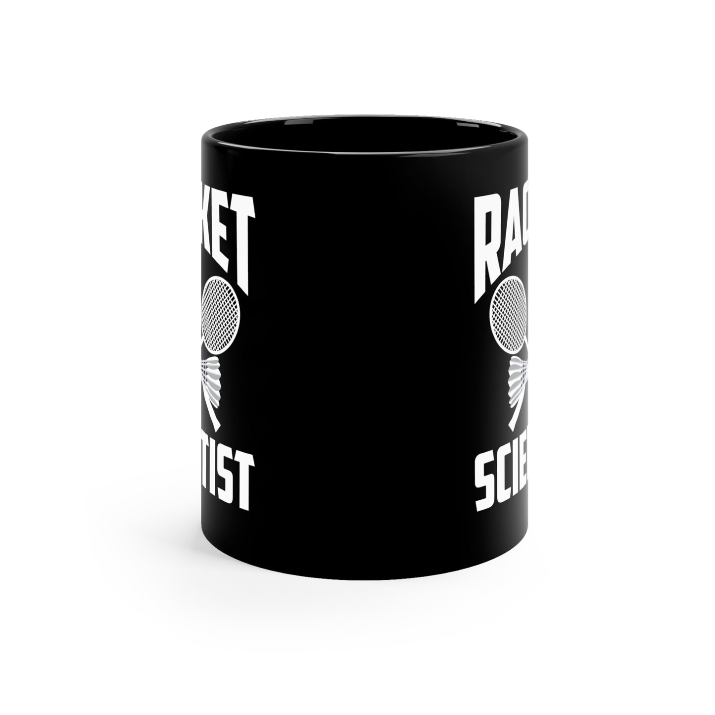 Funny Badminton Player Mug Racket Scientist Badminton Gift Coffee Mug