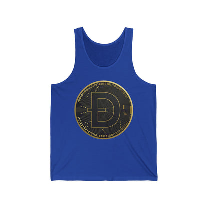 Dogecoin Cryptocurrency Crypto Doge Tank Tops For Men Women