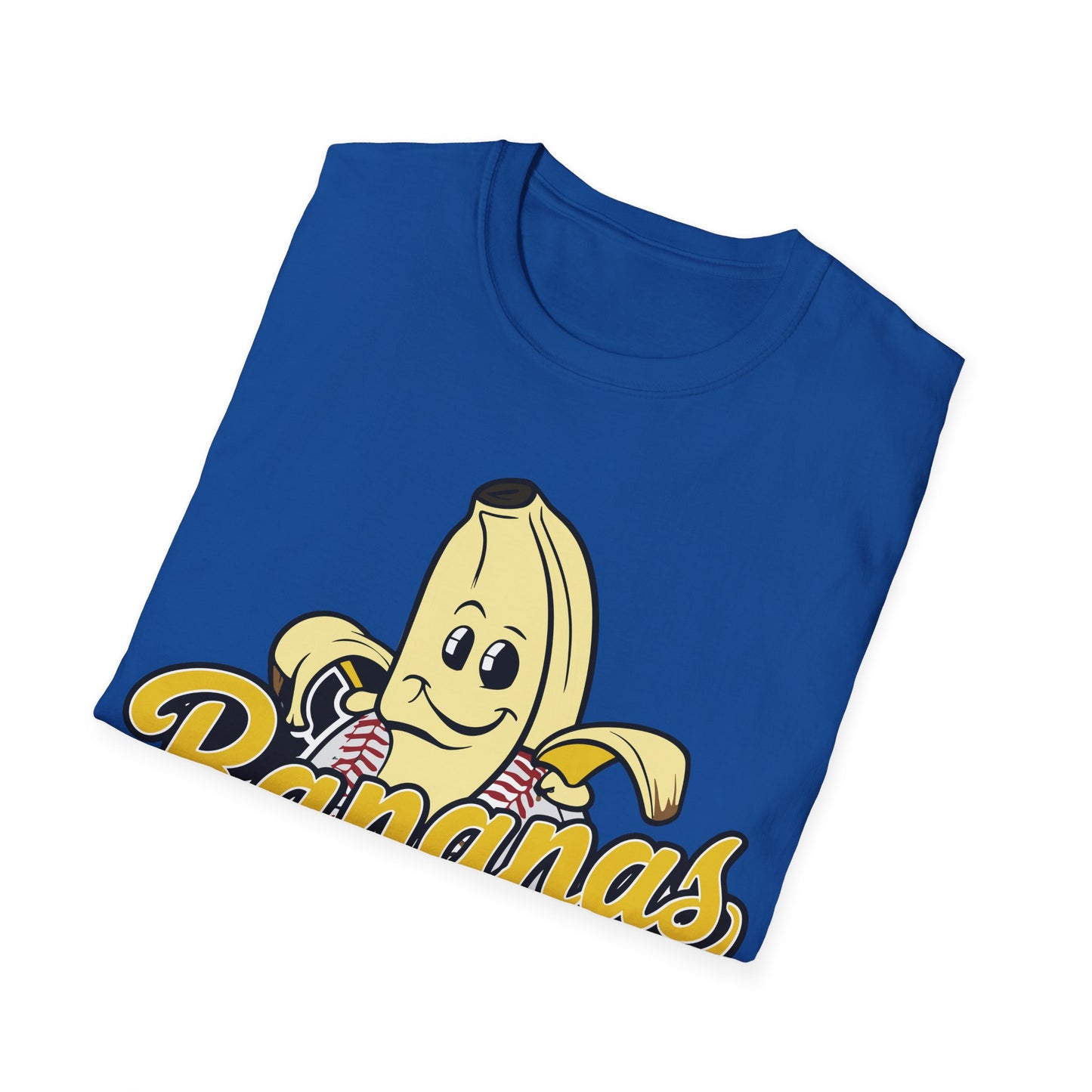 Funny Let's Go Bananas Baseball T-Shirt For Baseball Lovers Men Women T-Shirt