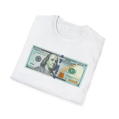 Funny Pro Trump 100 Dollar Bill Donald Trump Signature 4th of July American Patriot Support Trump Gift T-Shirt