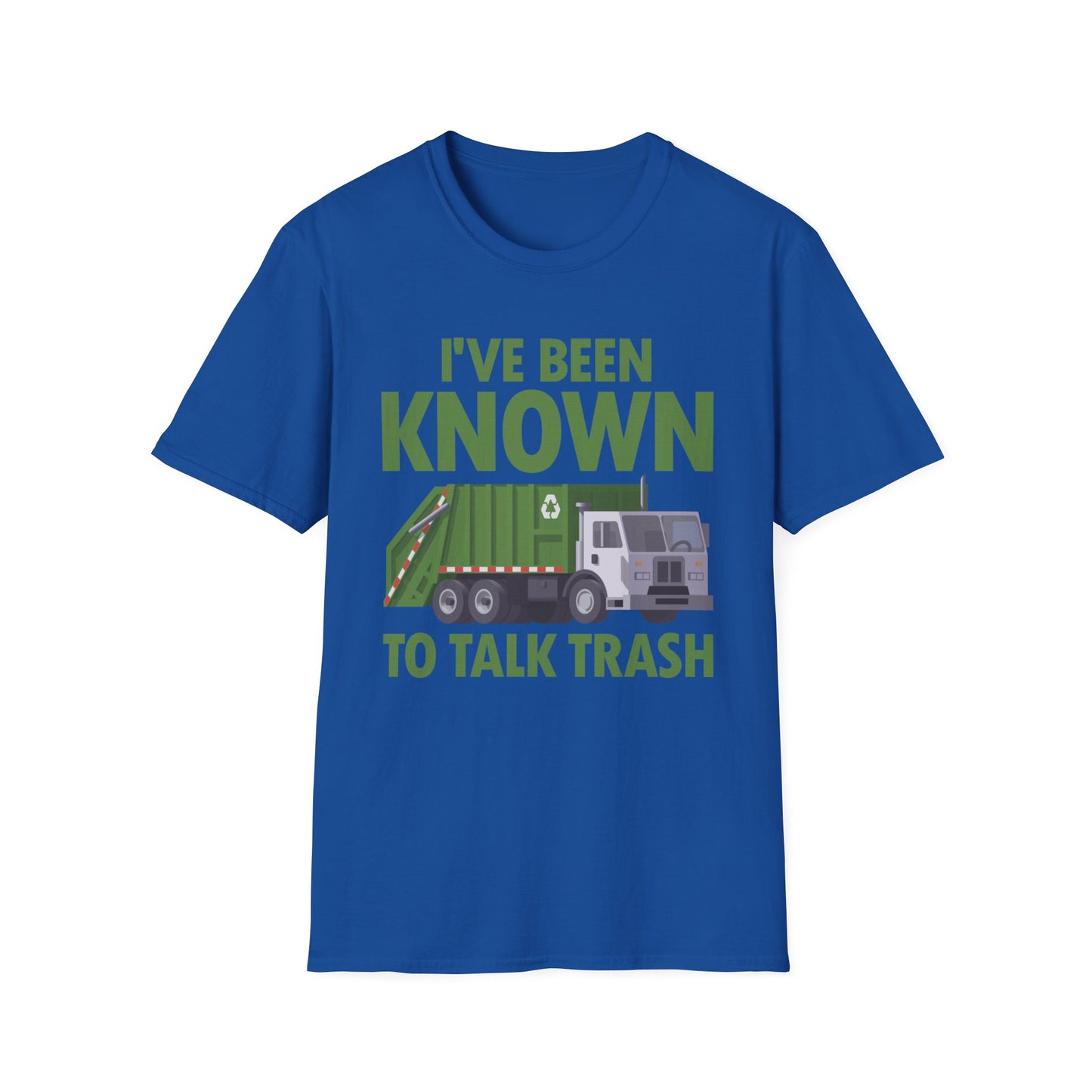 Funny Talk Trash Garbage Truck for Sanitation Worker  T. shirt