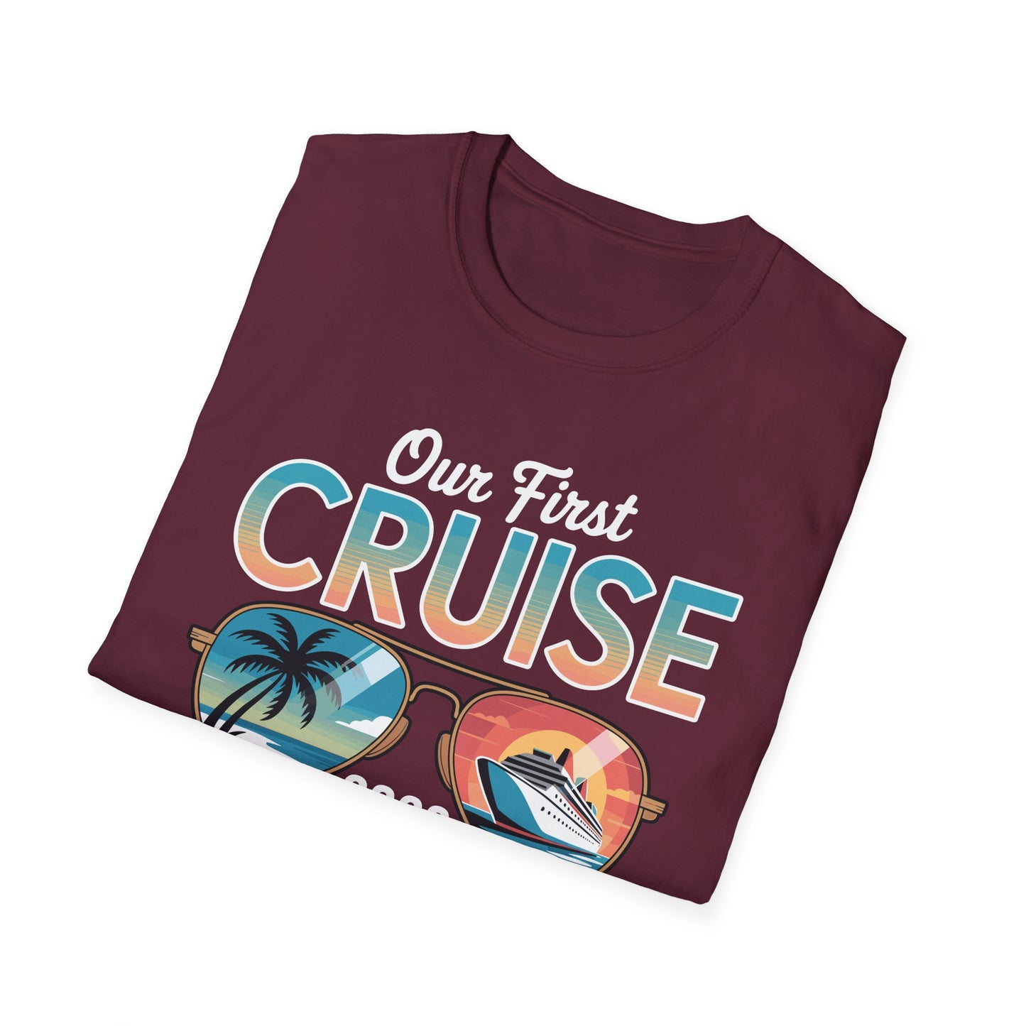 Our First Cruise 2026 Together Cute Matching Couples Cruise T-Shirt For Men Women
