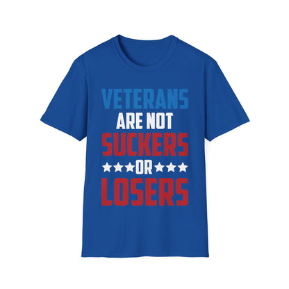 Anti Trump Veterans Are Not Suckers Or Losers Vote out 8645 T-Shirt Men Women