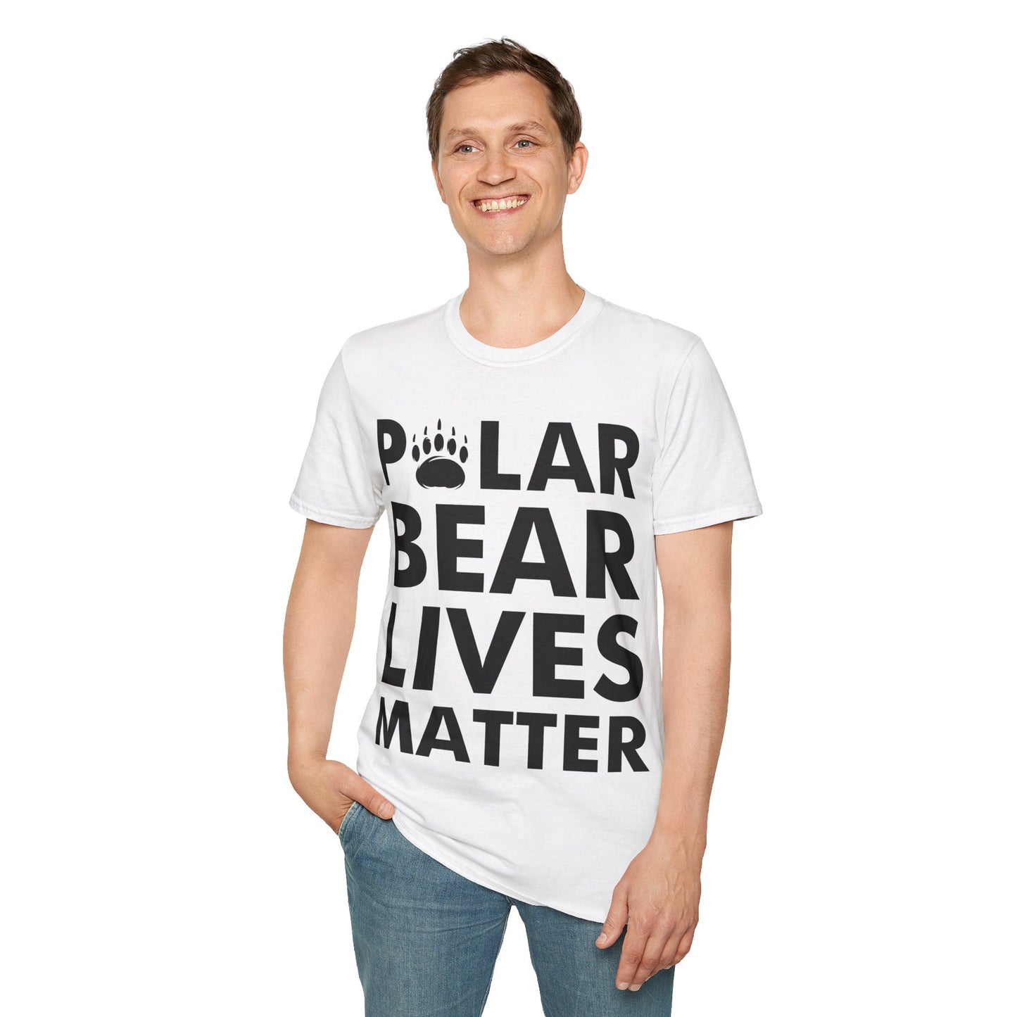 Polar Bear Lives Matter Arctic Save the Bears Animals Endangered T-Shirt