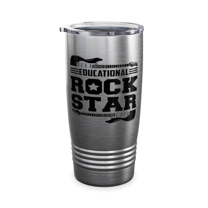 The Best Educational Rockstar Rock Out Teachers Rock Metal Music Lovers Tumbler