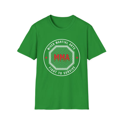 MMA Mixed Martial Arts CAGE BJJ T-Shirt