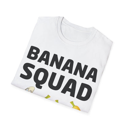 Funny Banana Squad Fruit Banana Lover T-Shirt For Men Women Kids T-Shirt