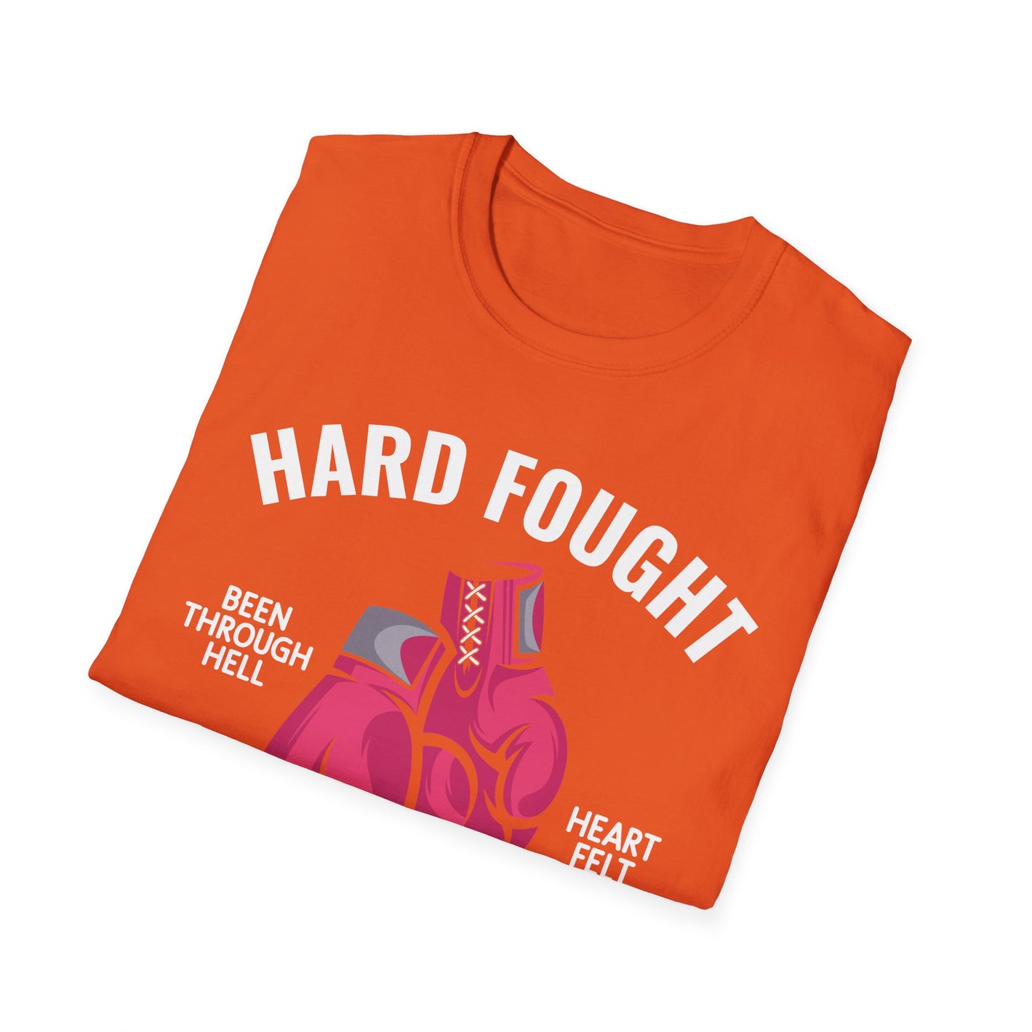 Hard Fought Hallelujah Praise Jesus Lake Christian T-Shirt For Men Women