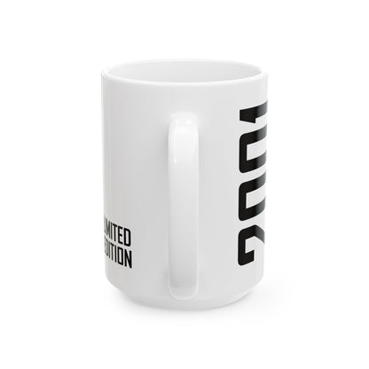 25th Birthday 25 Years 2001 Gift Coffee Mug For Men Women