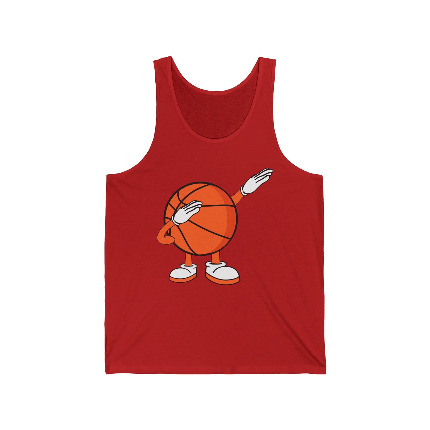 Funny Dabbing Basketball Dancing Ball Game In Shoes Tank Top For Men Women Tank Top