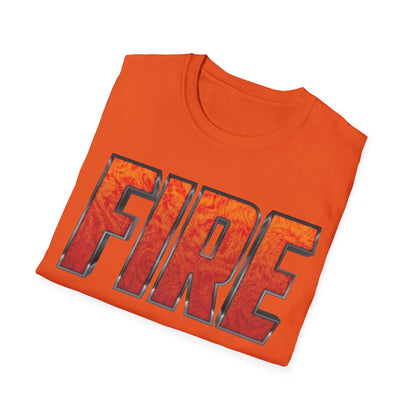 Funny FIRE Couple Matching Halloween Party Costume T-Shirt Men Women