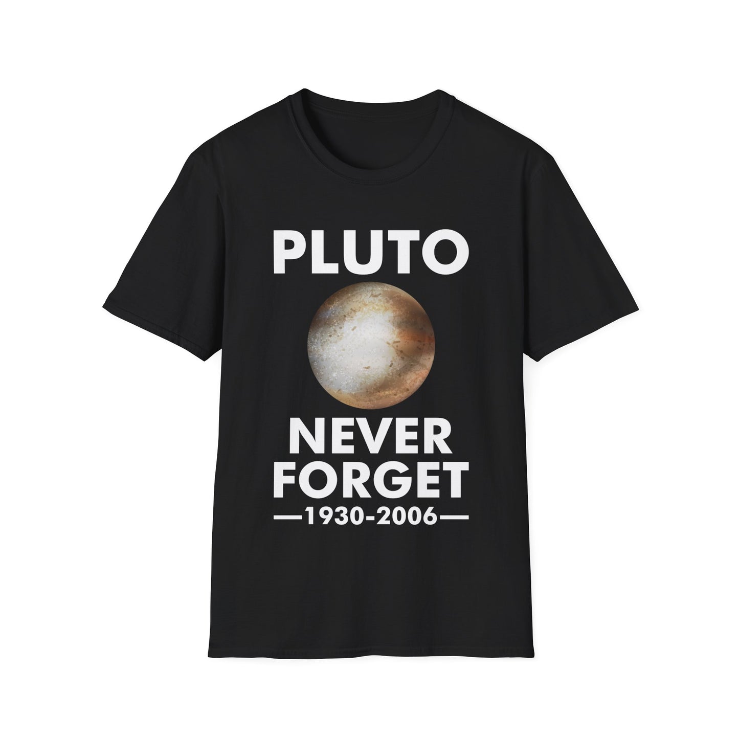 Funny Never Forget Pluto Shirt. Retro Space, Science T-Shirt Men Women