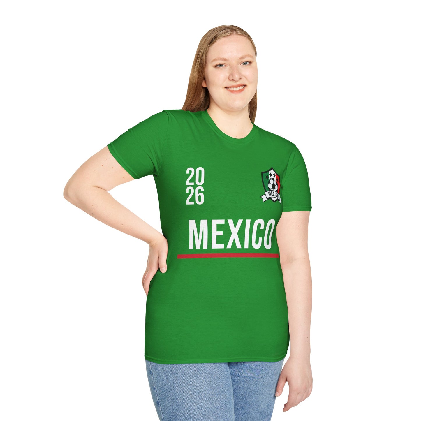 Mexico Soccer Jersey Tee Flag Football Gift 2026 T-Shirt