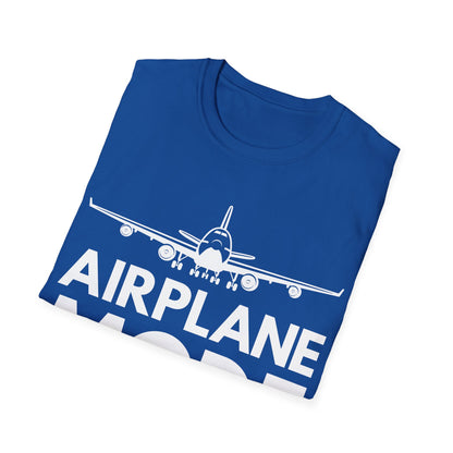 Cool Airplane Mode Design For Men Women Pilot Airplane Lover T-Shirt