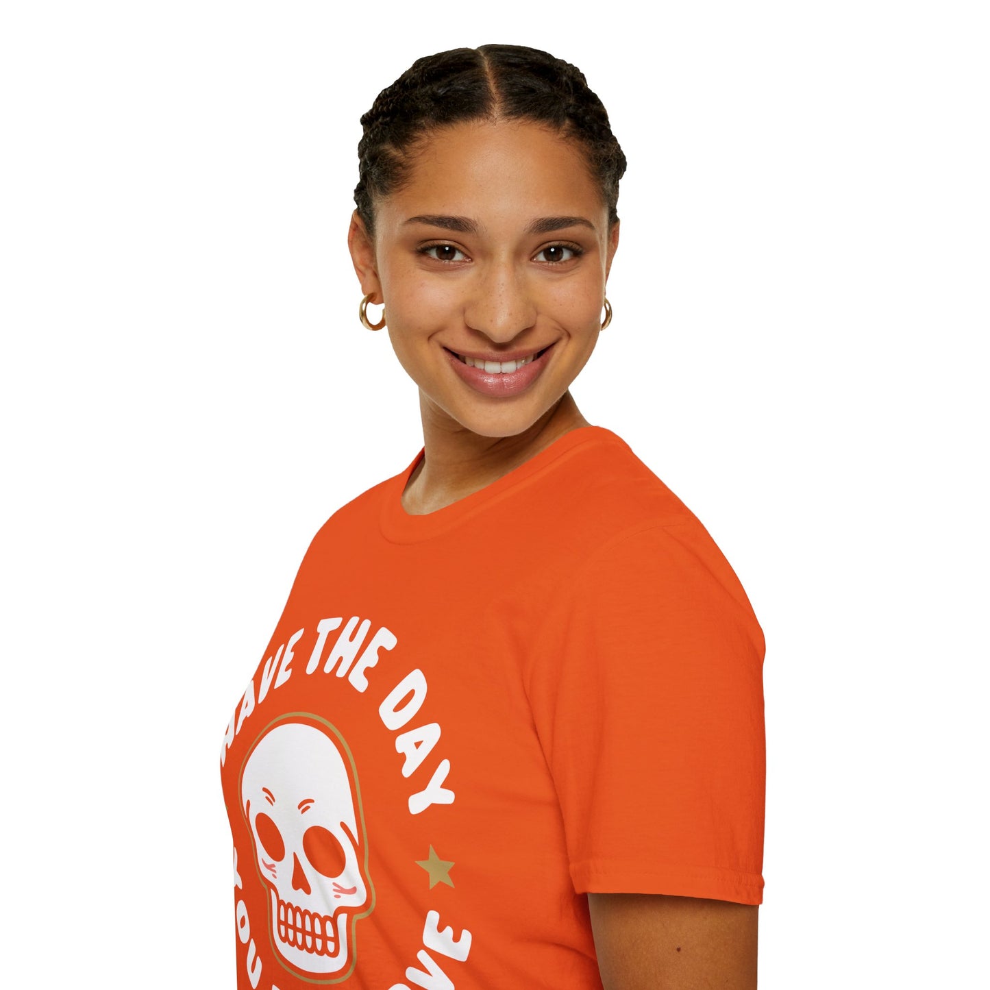 Funny Have The Day You Deserve Skull Sarcastic T-Shirt For Men Women T-Shirt