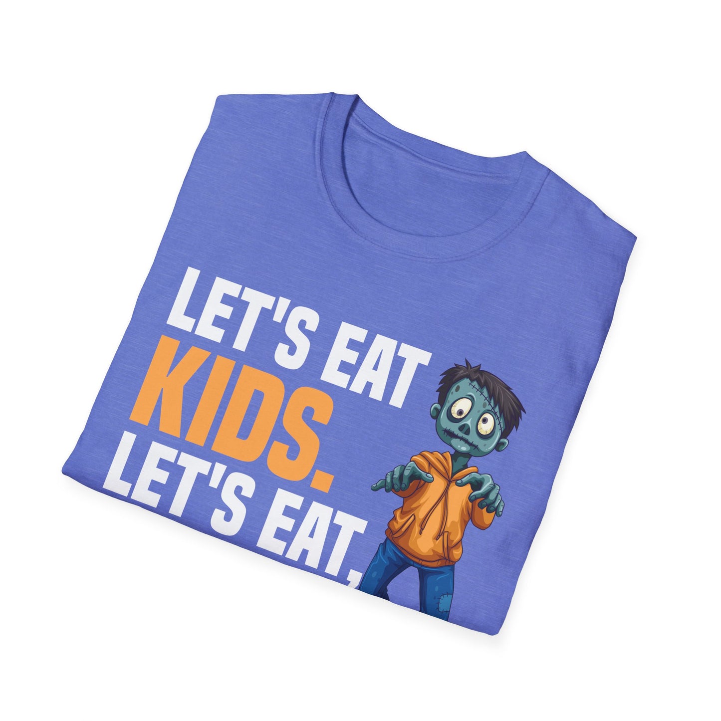 Funny Lets Eat Kids Humor Funny Halloween Teacher Grammar T-Shirt Men Women