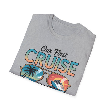 Our First Cruise 2026 Together Cute Matching Couples Cruise T-Shirt For Men Women
