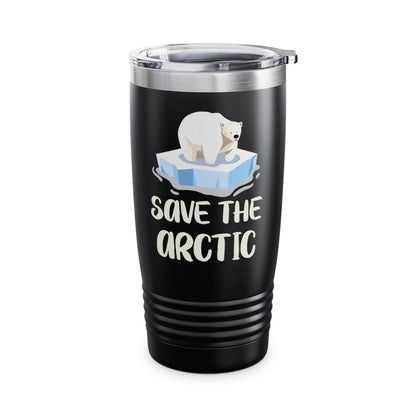 Save the Arctic Polar Bears Animals Endangered Tumbler Men Women