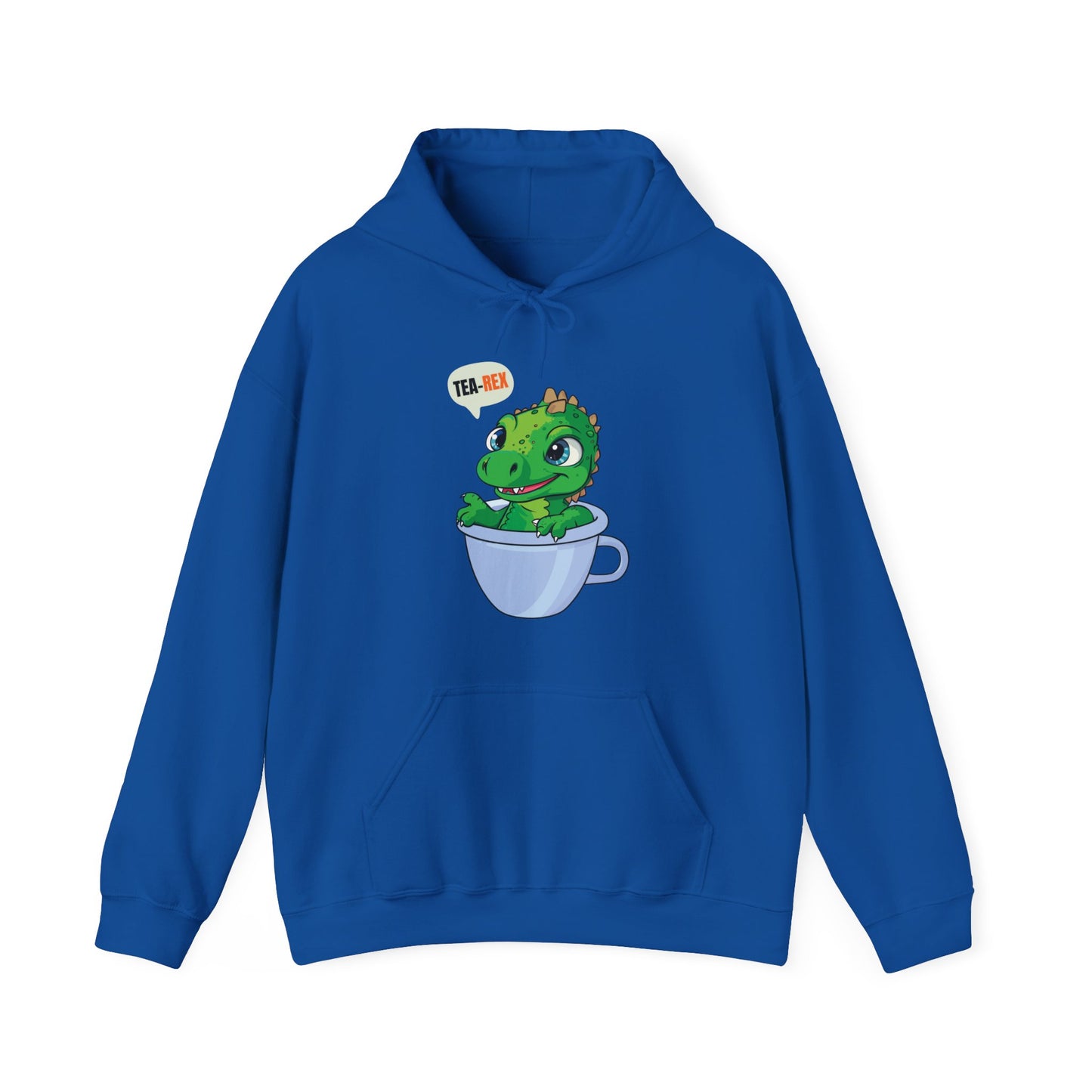 Tea-Rex In A Cup Cute T-Rex Dinosaur Kawaii Coffee Tea Funny Dino Pun Hoodie For Men Women Hoodie