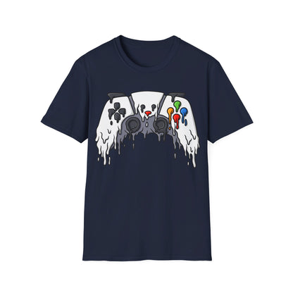 Melting Gaming Console Halloween Gaming Controller T-Shirt For Gamers