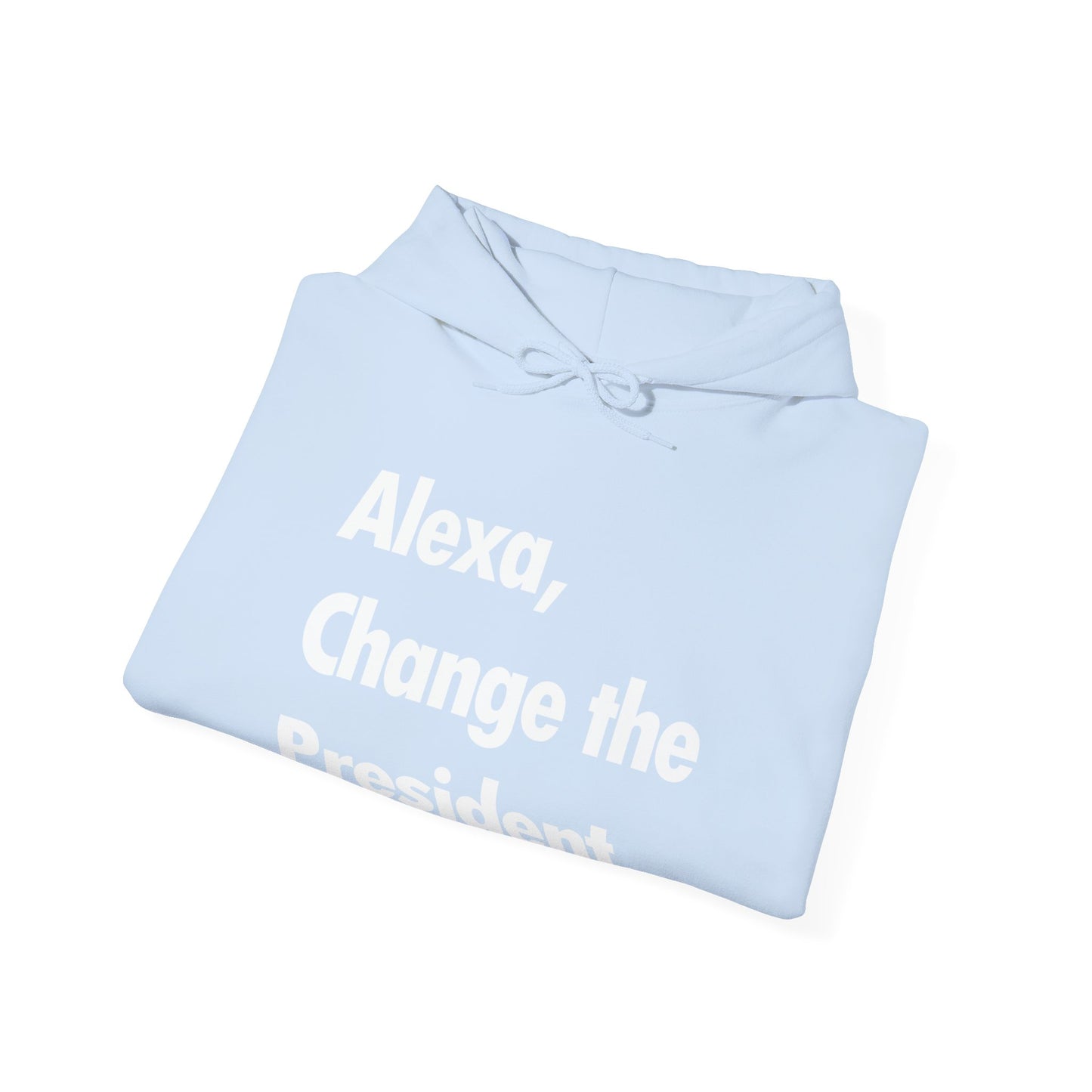 Funny Alexa Change The President Political Saying Hoodie Men Women