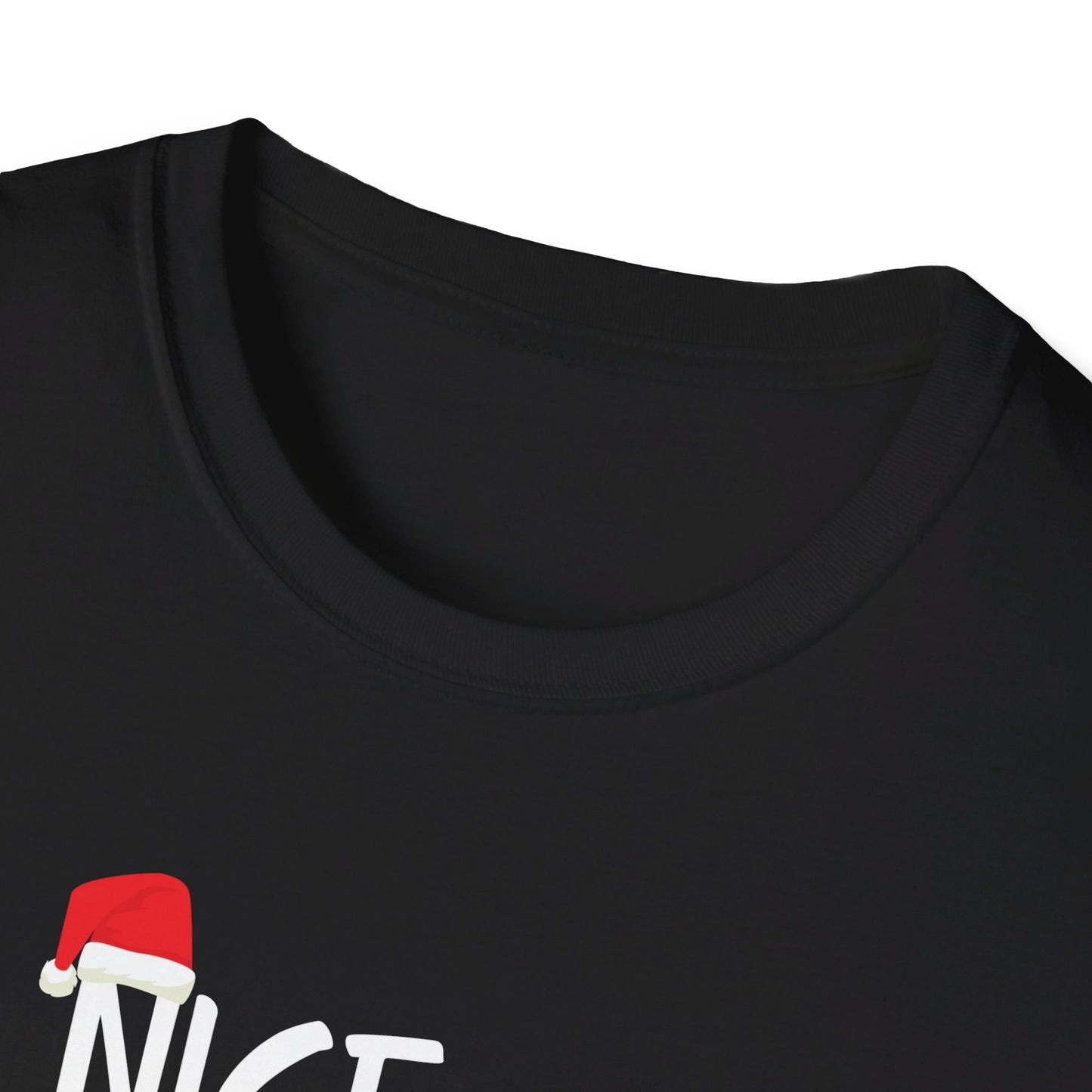 Nice Naughty Innocent Until Proven Guilty Christmas List Funny T-Shirt