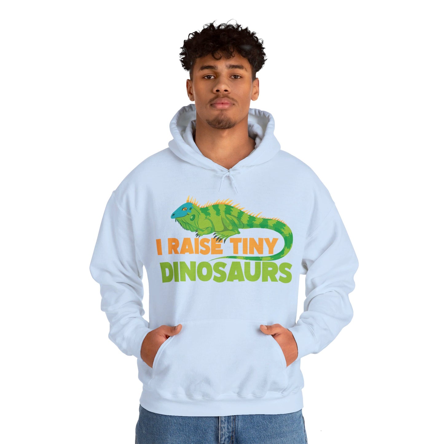 Funny Leopard Gecko I Raise Tiny Dinosaurs Lizard Reptile Geckos Hoodie For Men Women