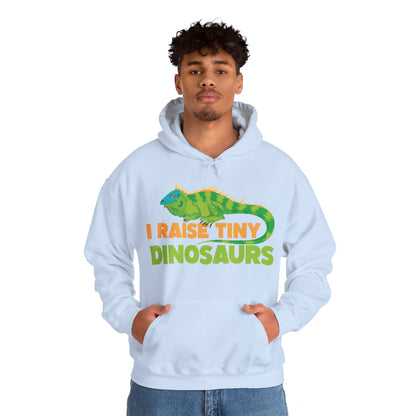 Funny Leopard Gecko I Raise Tiny Dinosaurs Lizard Reptile Geckos Hoodie For Men Women