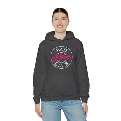 Funny Bad Moms Clubs New Mom Mother Hustler Sarcastic Woman Gift Hoodie