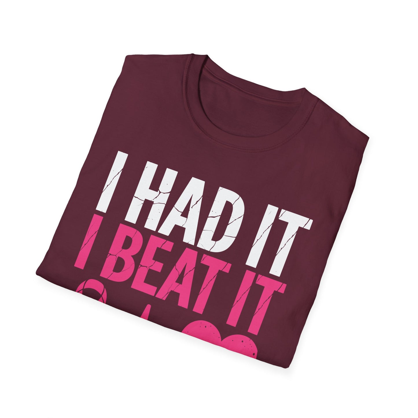 Funny I Had It I Beat It I Am Free Breast Cancer Survivor T-Shirt For Men Women