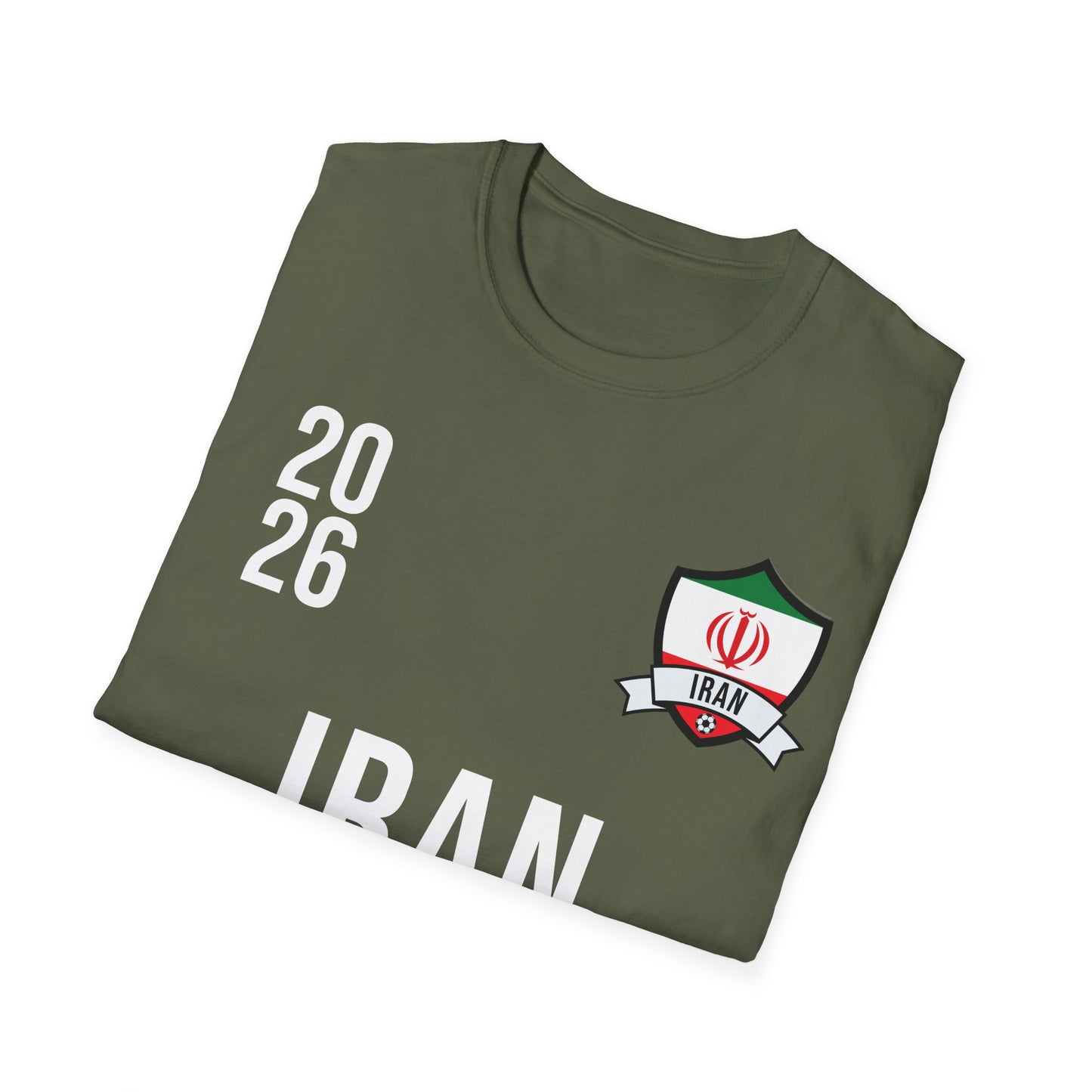 Iran Soccer Tee Flag Football Shirt Gift USA 2026 T-Shirt