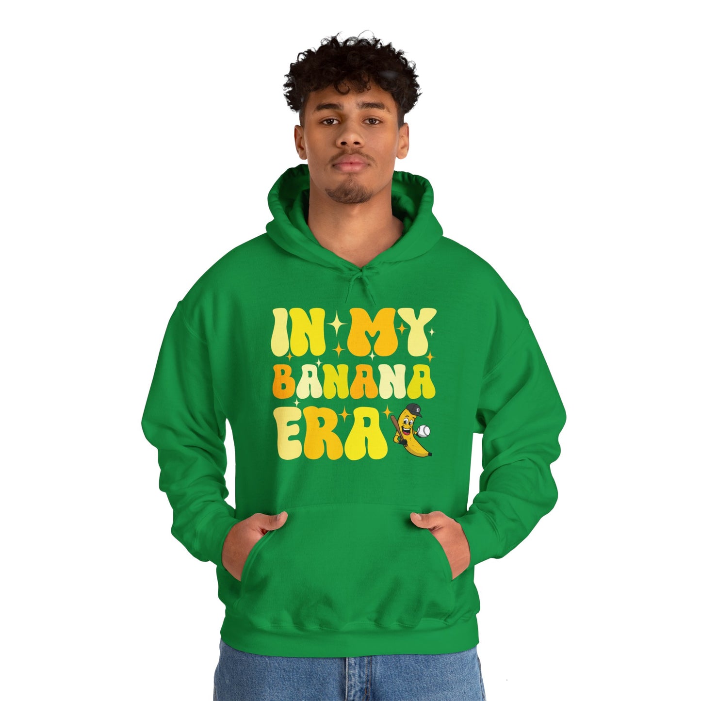 Funny In My Bananas Era Fruit Lover Baseball Player Hoodie For Men Women Hoodie