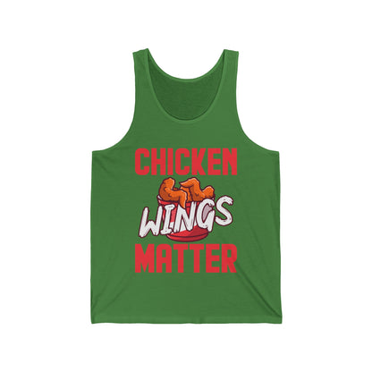 Funny Chicken Wings Matter Funny Chicken Wings Food Lover Foodie Tank Tops