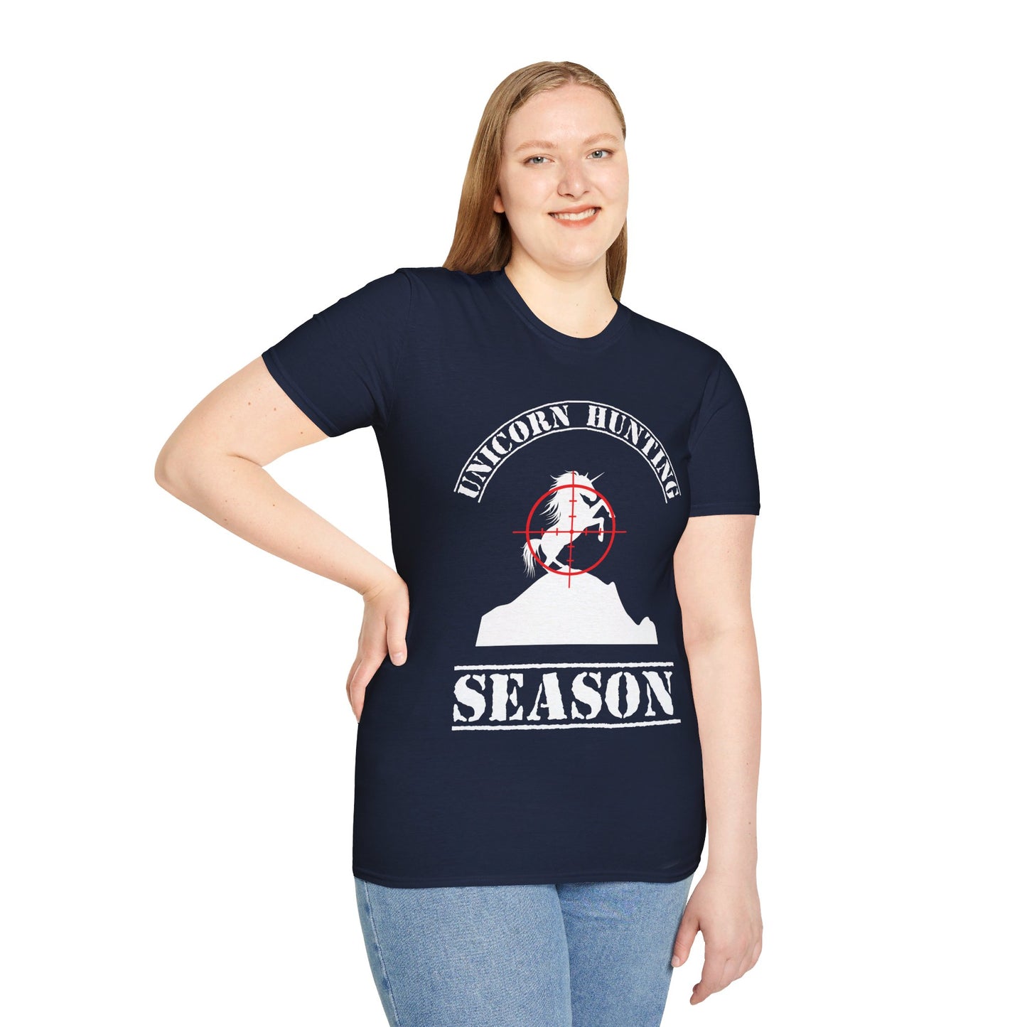 Funny Unicorn Hunting Season Inquire Within Hunting T-Shirt Men Women