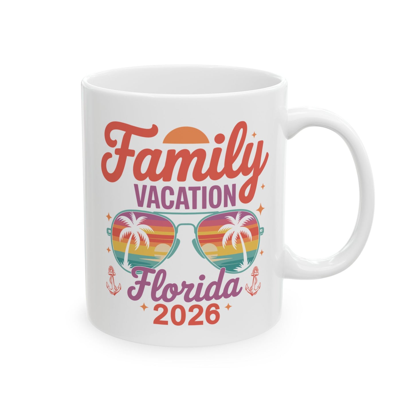 Family Vacation Florida 2026 Florida Group Summer Trip Coffee Mug