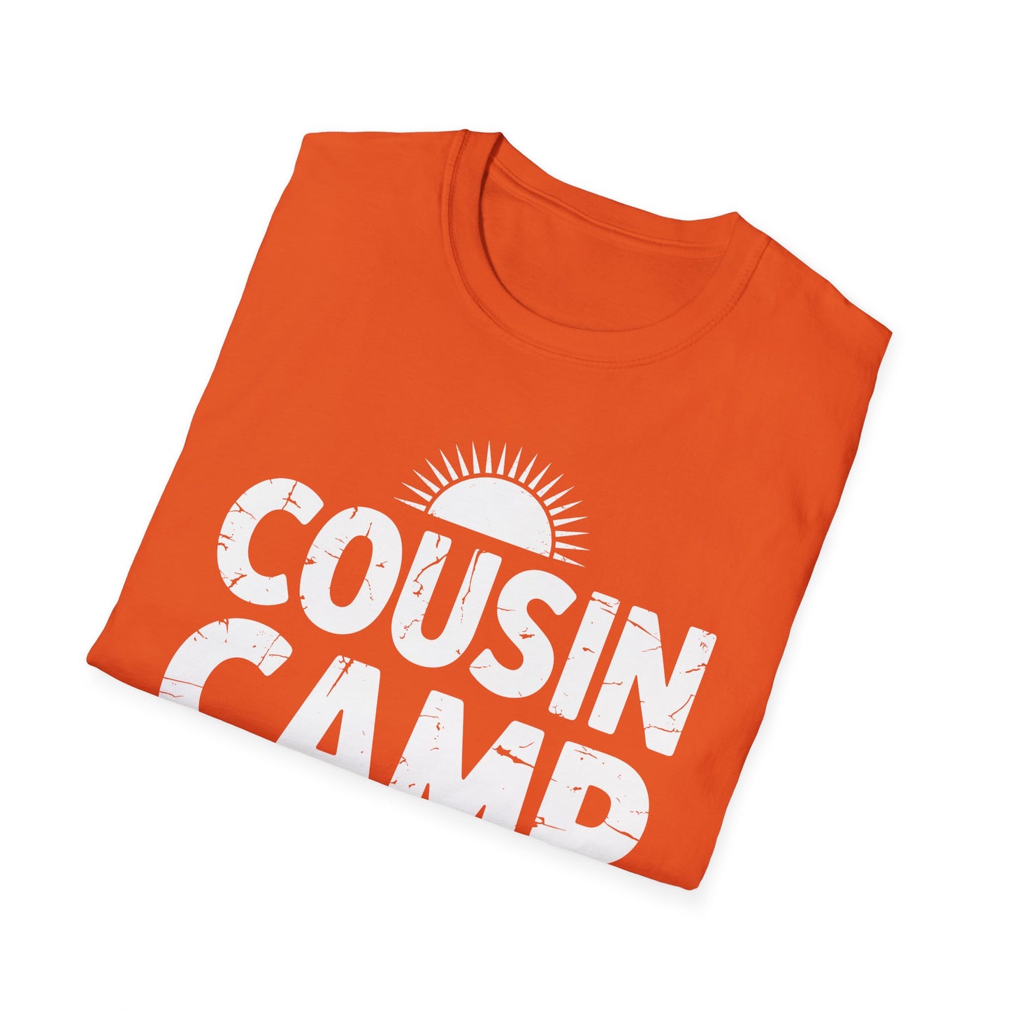Cousin Camp 2026 Camping Campfire Summer Vacation Family T-Shirt