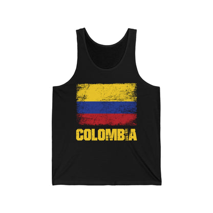 Colombia Columbian Flag Outfit Tank Top For Men Women Tank Top