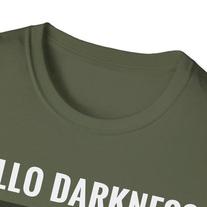 Funny Hello Darkness My Old Friend Solar Eclipse April 08, 2024 T-Shirt For Men Women T-Shirt
