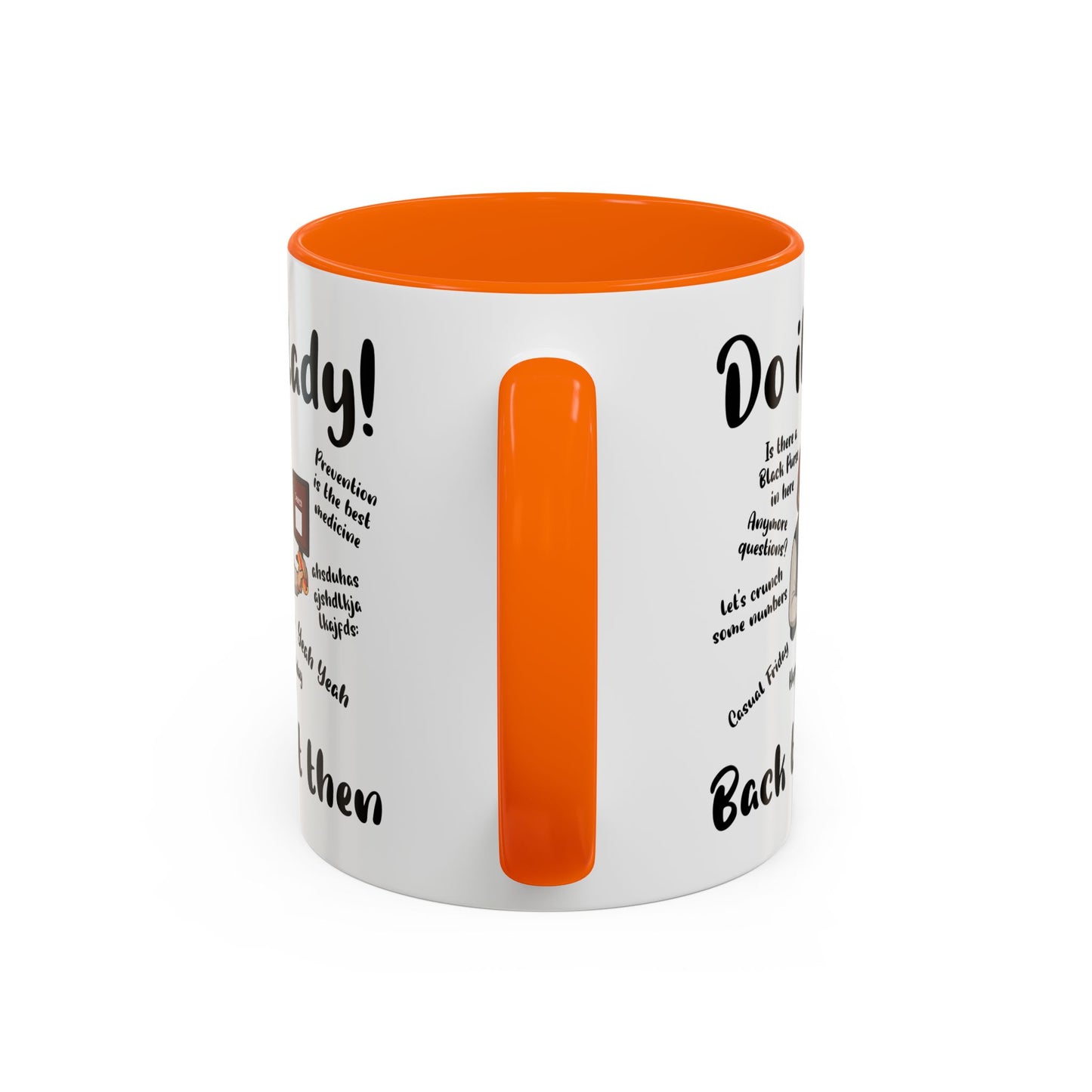 Do it lady! Chit, Trending Funny Saying Coffee Mug for Men Women