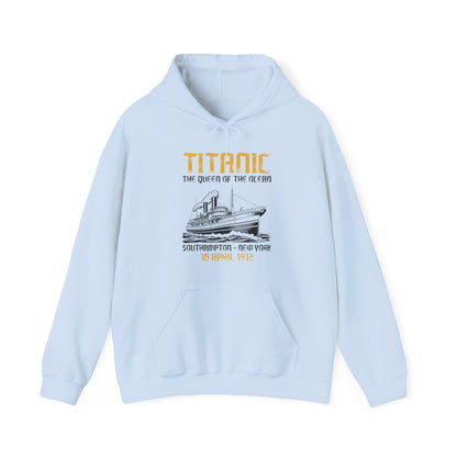 Vintage RMS Titanic 1912 Distressed Sea Sailing Ship Ocean Hoodie For Men Women Hoodie