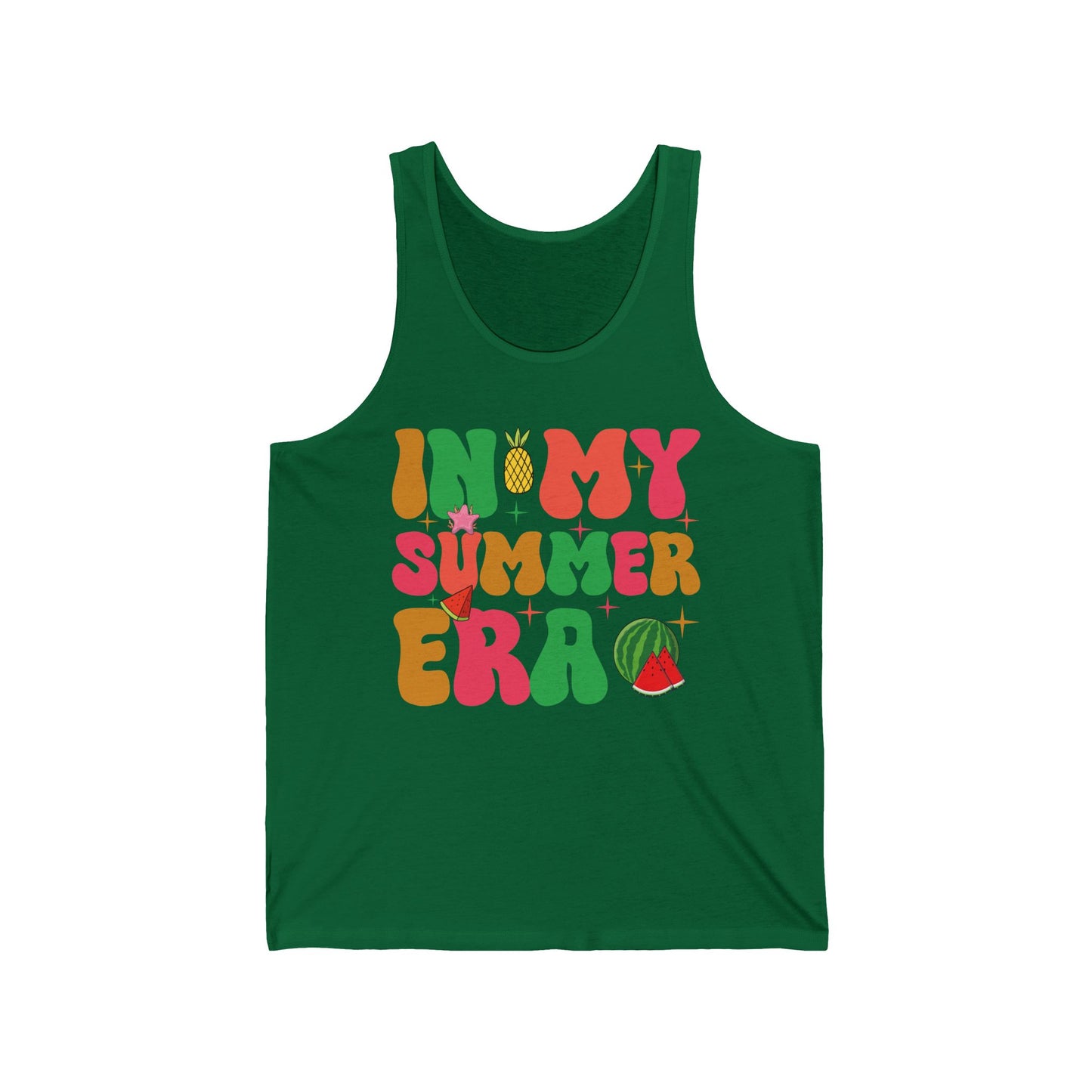 Funny In My Summer Era Summer Break Beach Family Matching Vacation Tank Top For Men Women Tank Top