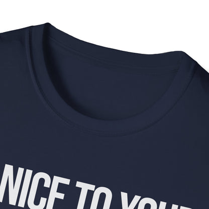 Funny Be Nice to Bartender Bar Pub Bartending T-Shirt Men Women