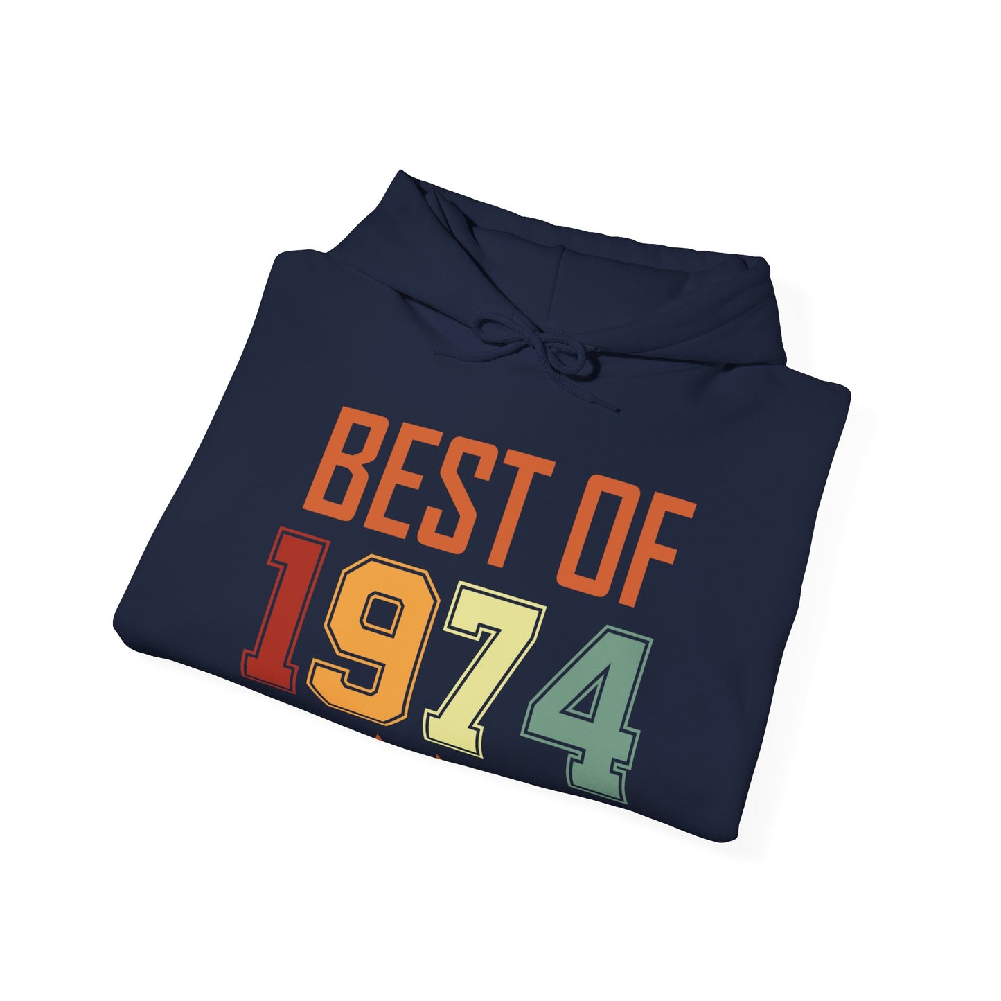 Funny Vintage Best of 1974 50 Year Old Gift 50th Birthday Hoodie For Men Women Hoodie