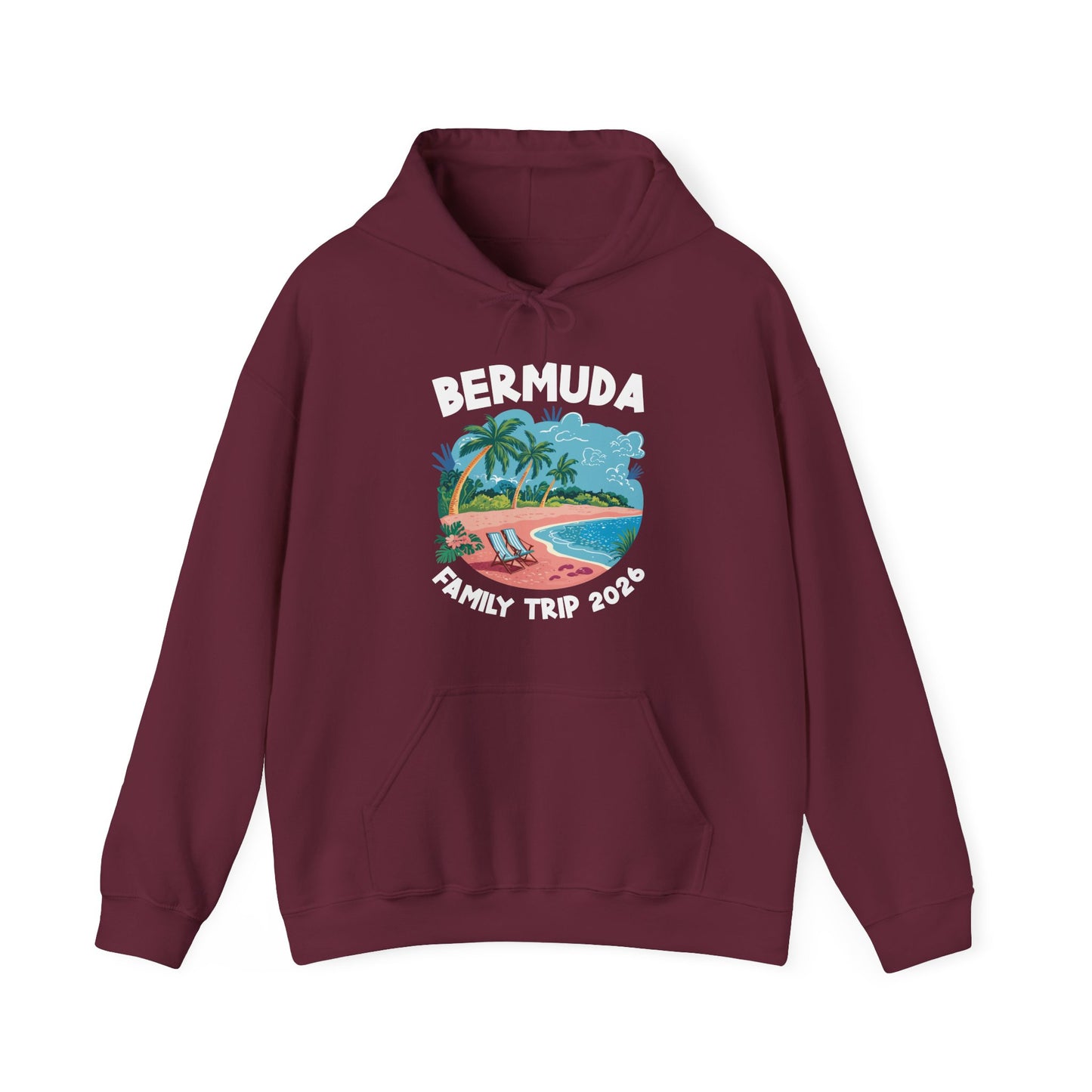 Family Cruise Bermuda 2026 Summer Trip Matching Vacation 2026 Hoodie For Men Women