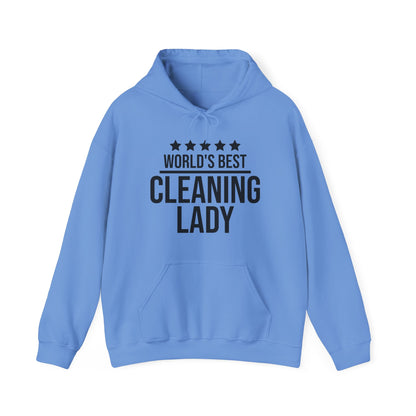 World's Best Cleaning Lady Mothers Day Mom Ladies Hoodie