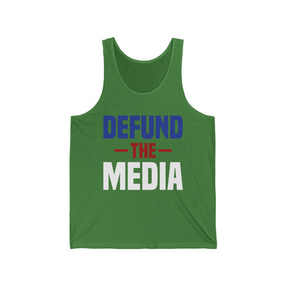 Presidential Election 86453112 Defund The Media Tank Tops For Men Women