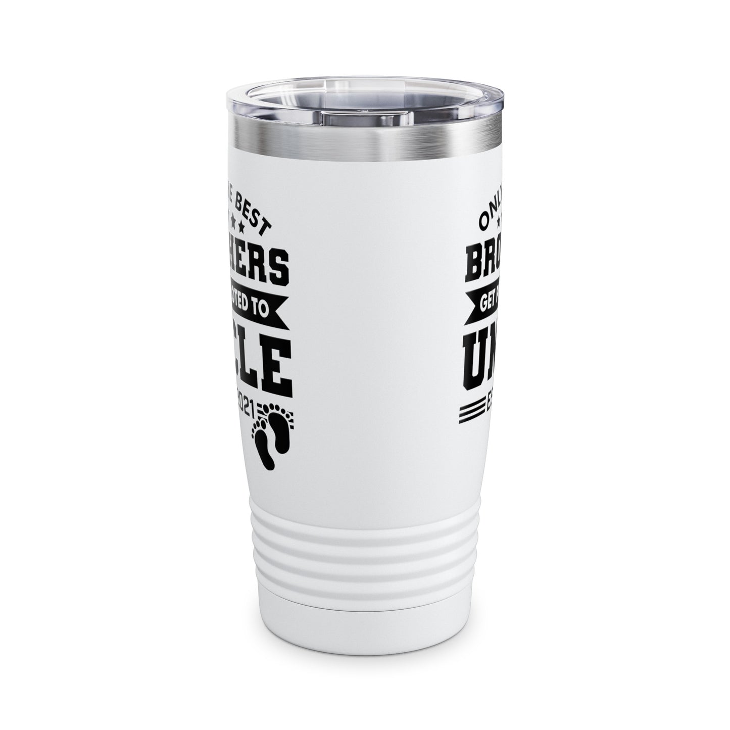 Funny Men Only The Best Brothers Get Promoted to Uncle New Uncle Tumbler For Men Travelers