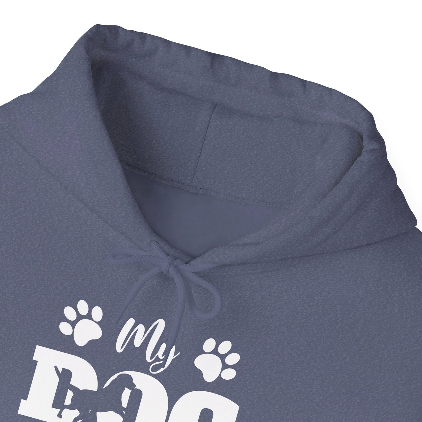 Funny My Dog is My Valentine Dog Lovers Hoodie For Men Women Hoodie