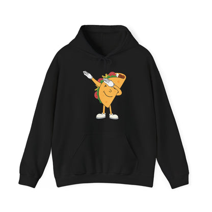 Funny Dabbing Taco Cinco de Mayo Boys Men Mexican Food Dab Hoodie